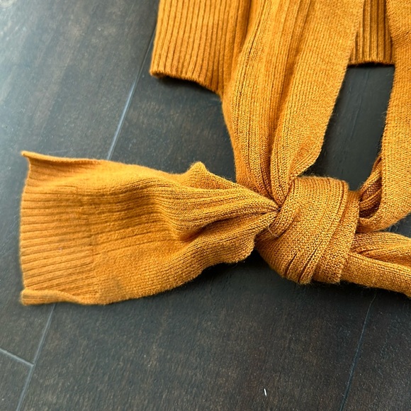 NWT Side Tie Sweater - Picture 2 of 9